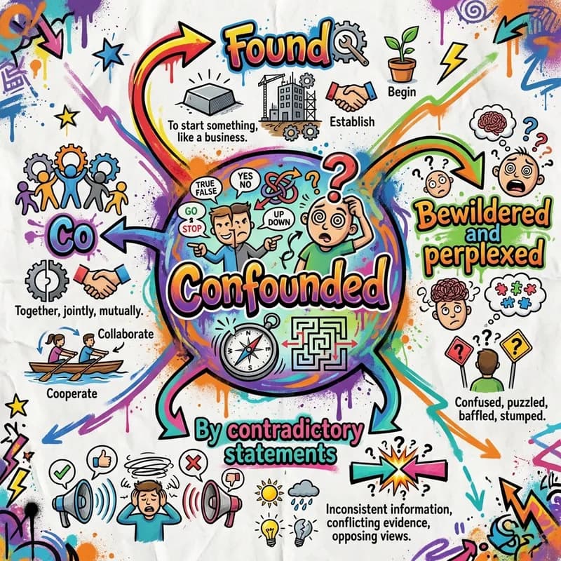 confounded 的心智圖