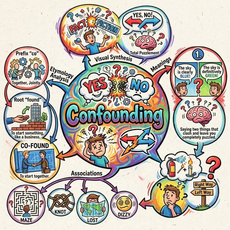 confounding 的心智圖