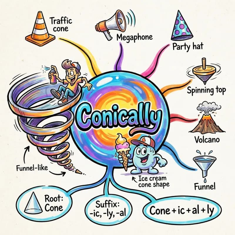 conically 的心智圖