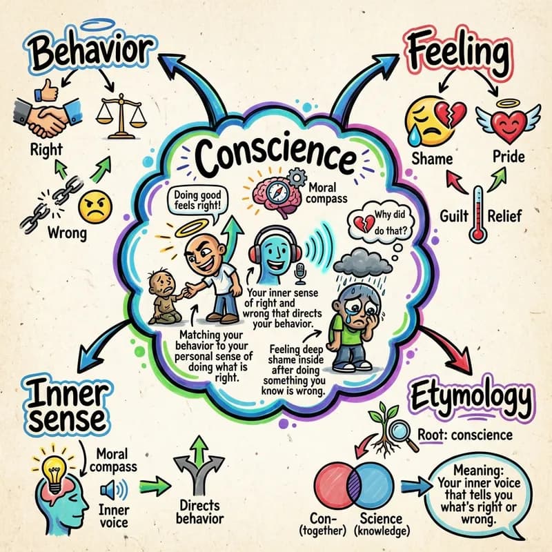 conscience 的心智圖