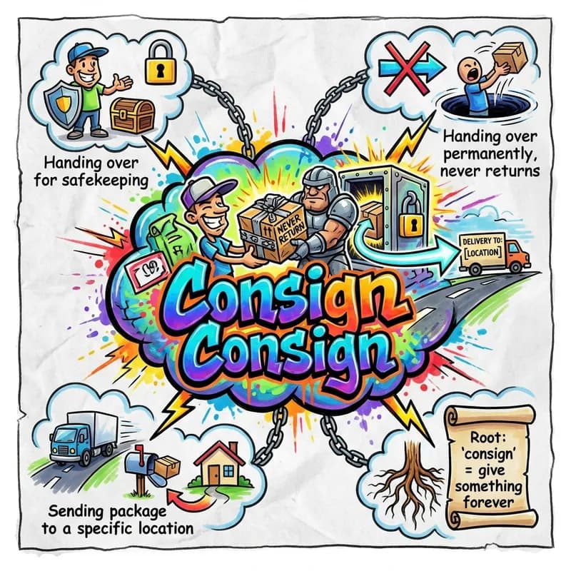 consign 的心智圖