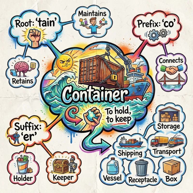 container 的心智圖