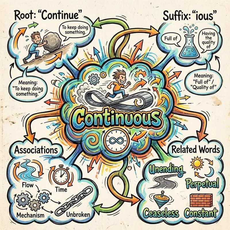 continuous 的心智圖