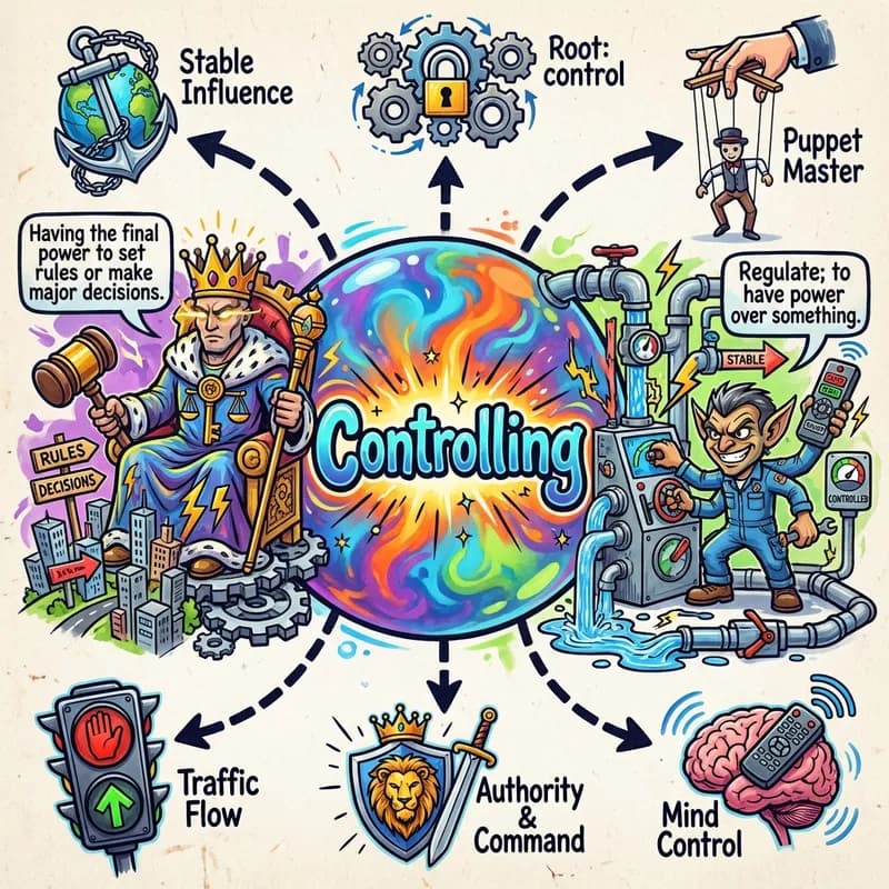 controlling 的心智圖