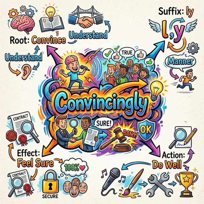 convincingly 的心智圖