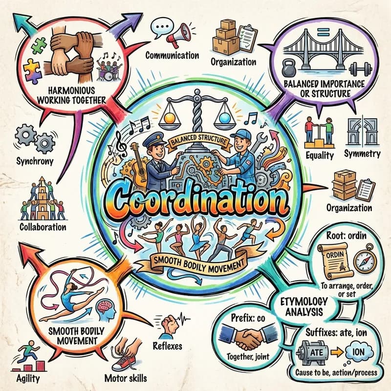 coordination 的心智圖