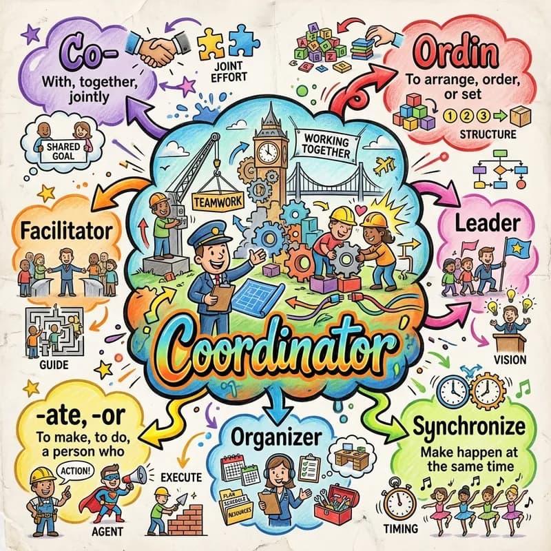 coordinator 的心智圖