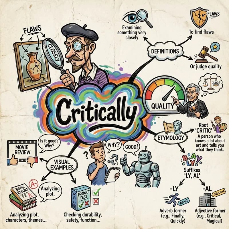 critically 的心智圖