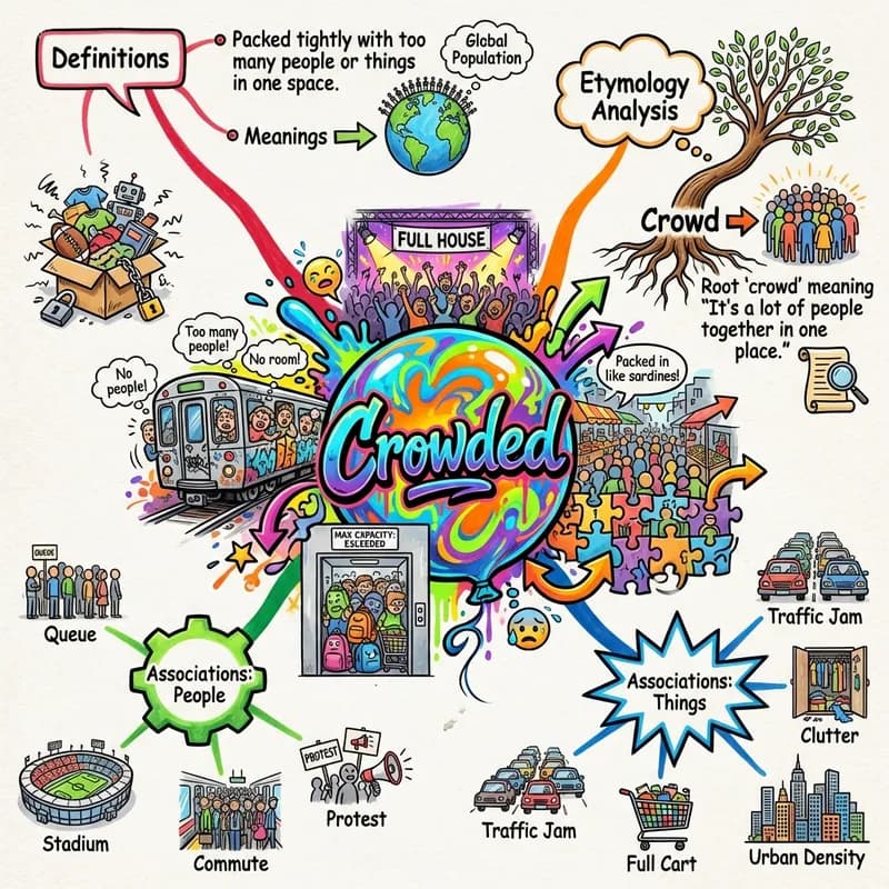 crowded 的心智圖