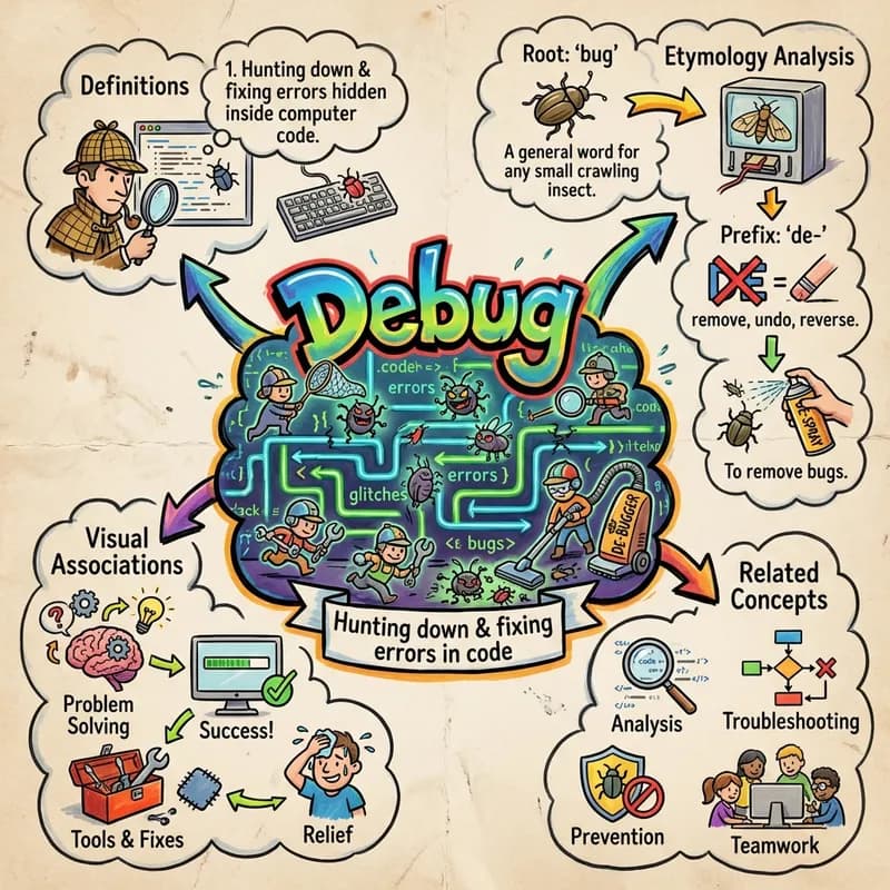 debug 的心智圖