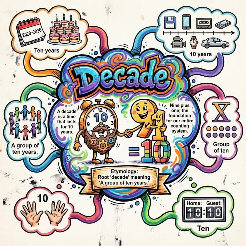 decade 的心智圖