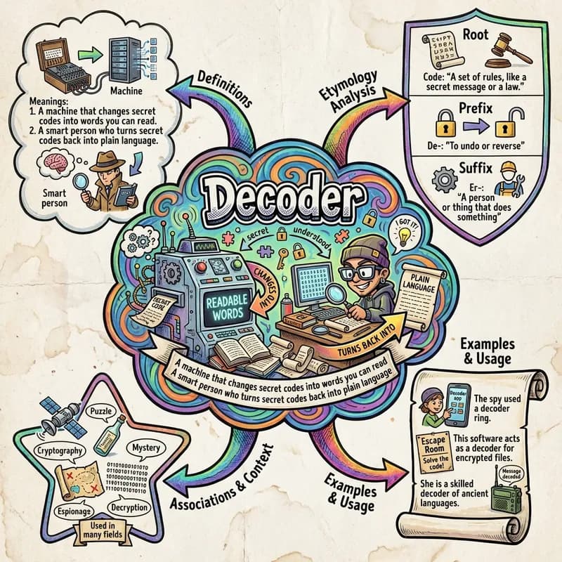 decoder 的心智圖