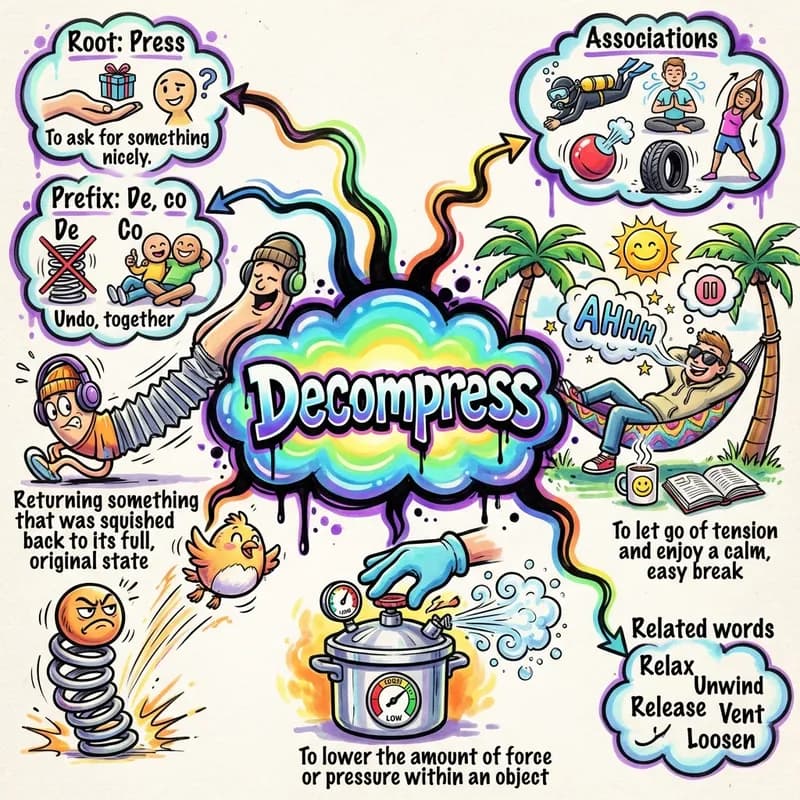 decompress 的心智圖