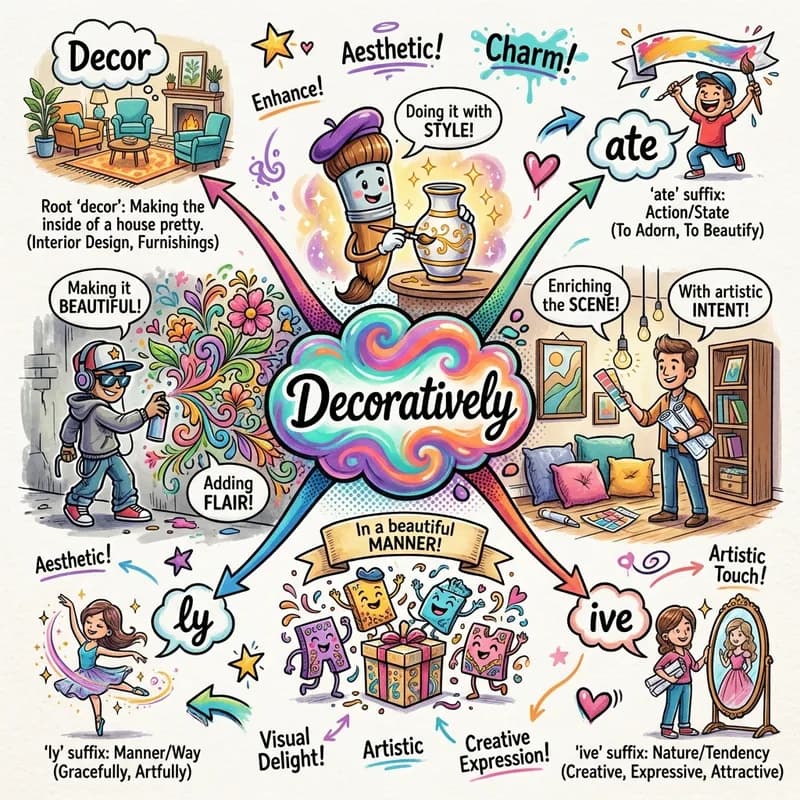 decoratively 的心智圖