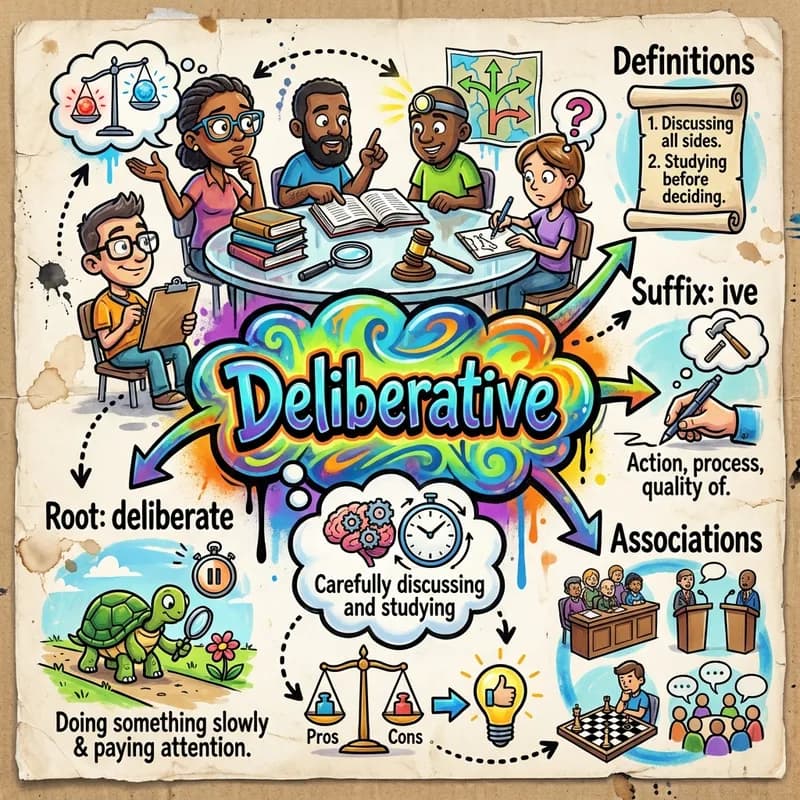 deliberative 的心智圖