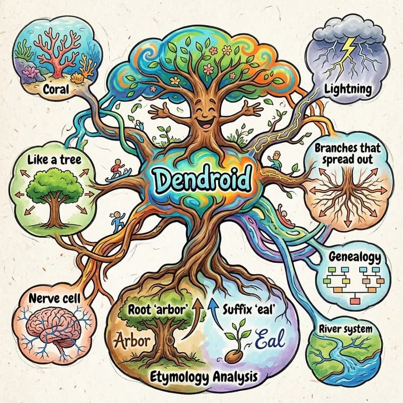 dendroid 的心智圖