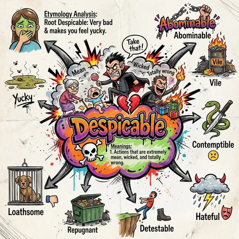 despicable 的心智圖
