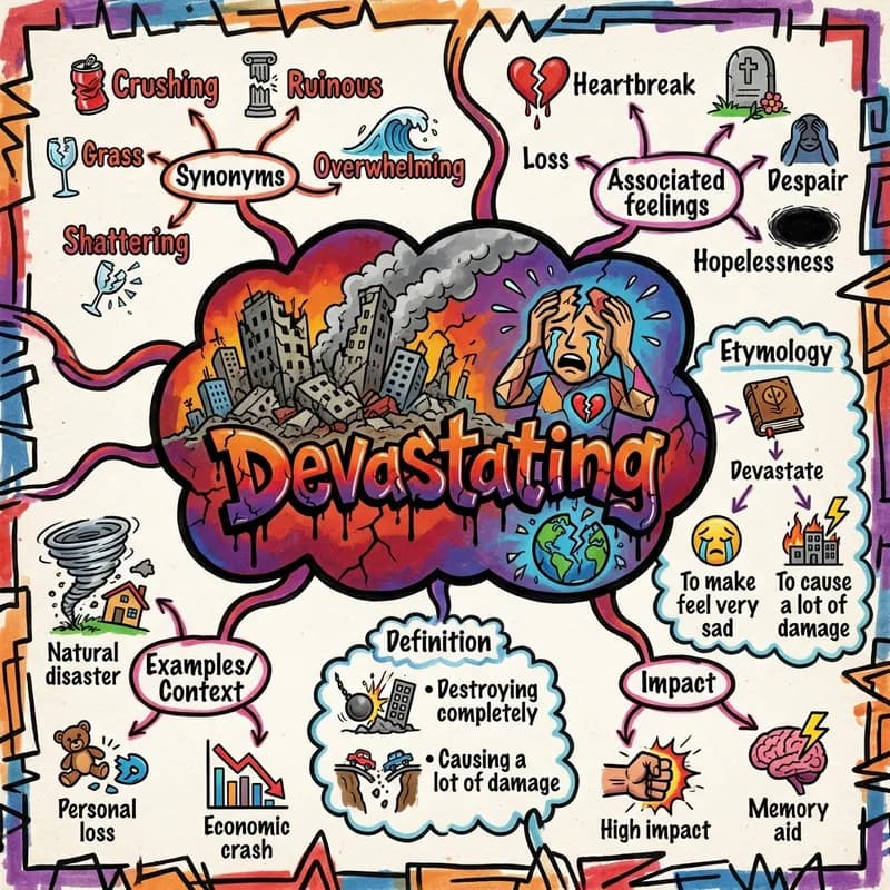 devastating 的心智圖