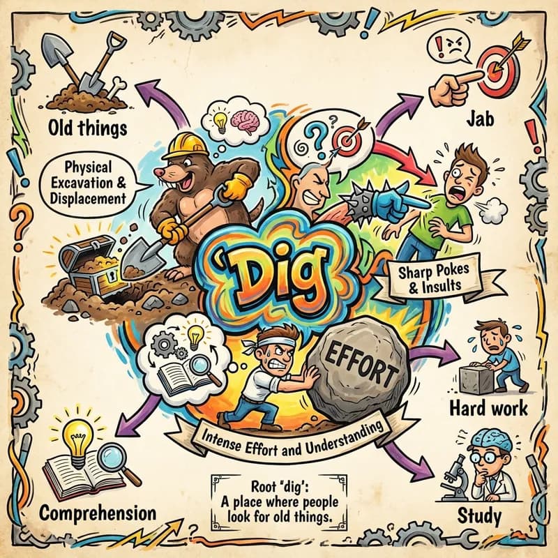 dig 的心智圖