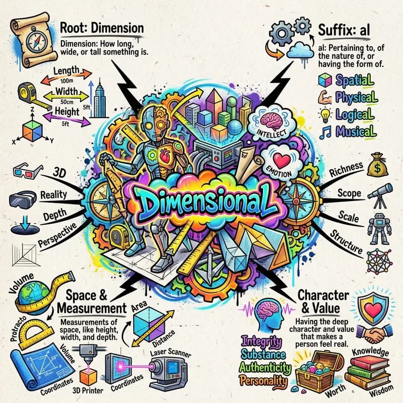 dimensional 的心智圖