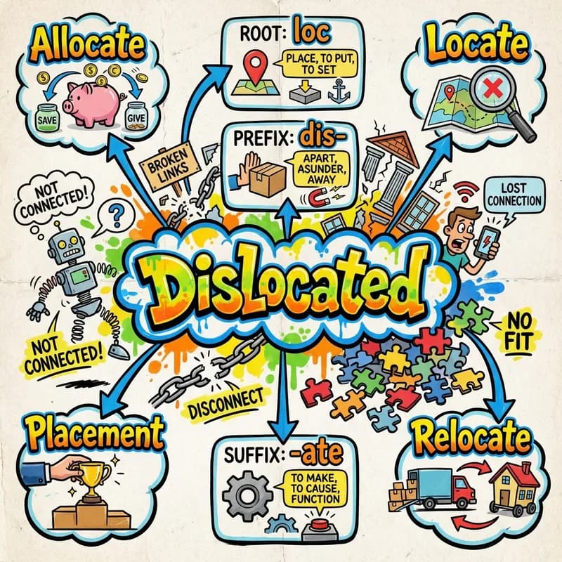 dislocated 的心智圖