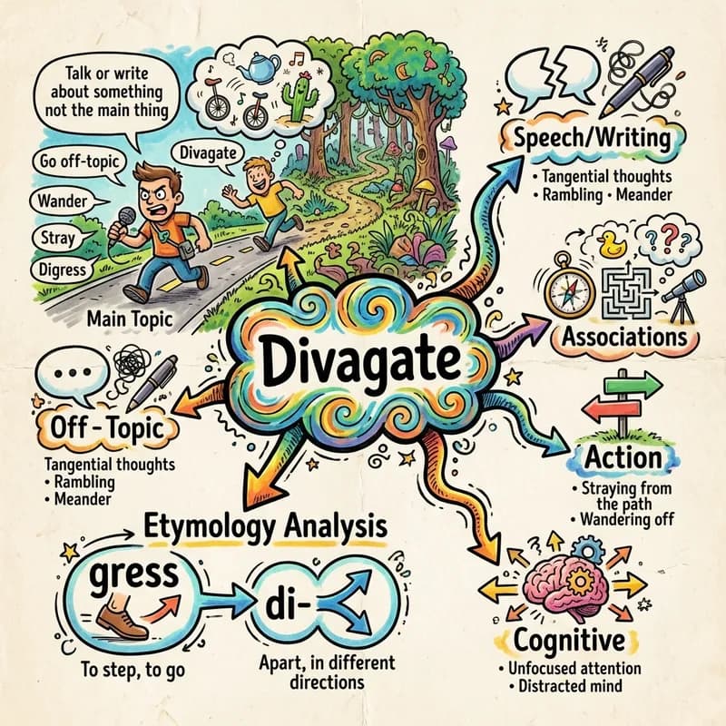 divagate 的心智圖