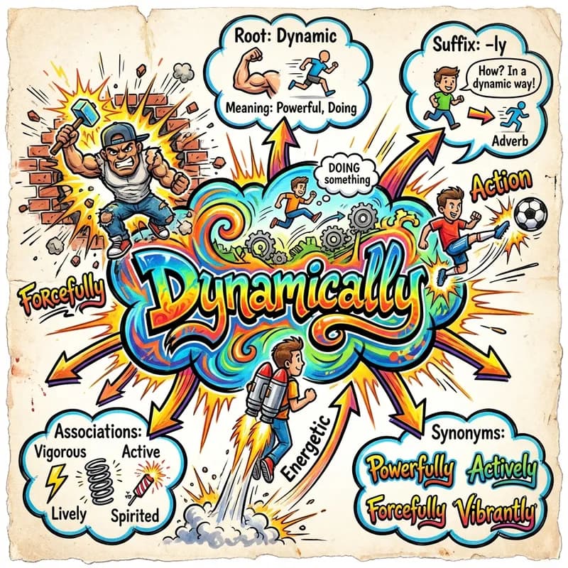 dynamically 的心智圖