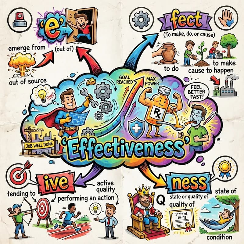 effectiveness 的心智圖