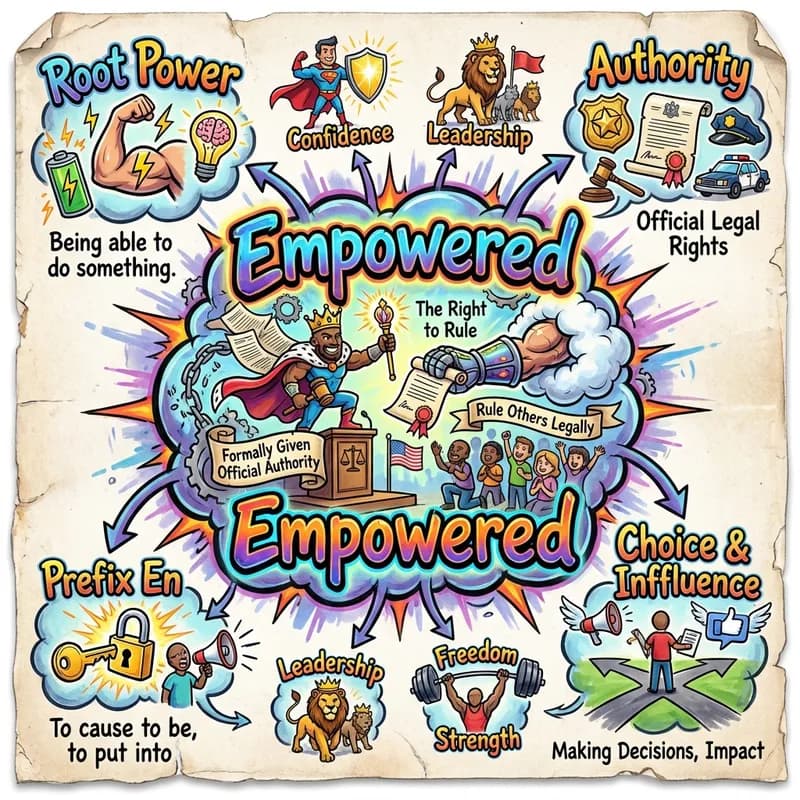 empowered 的心智圖