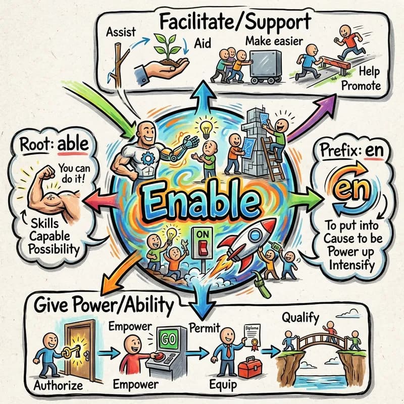 enable 的心智圖