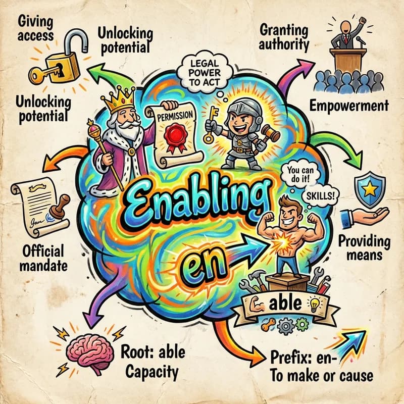 enabling 的心智圖