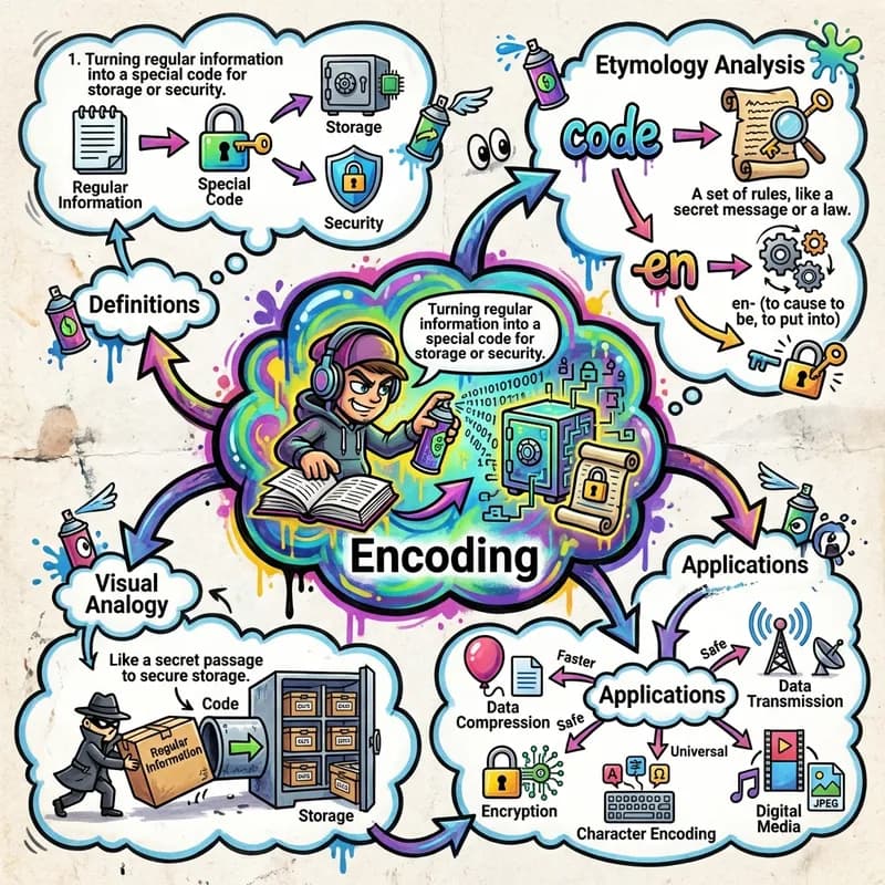 encoding 的心智圖