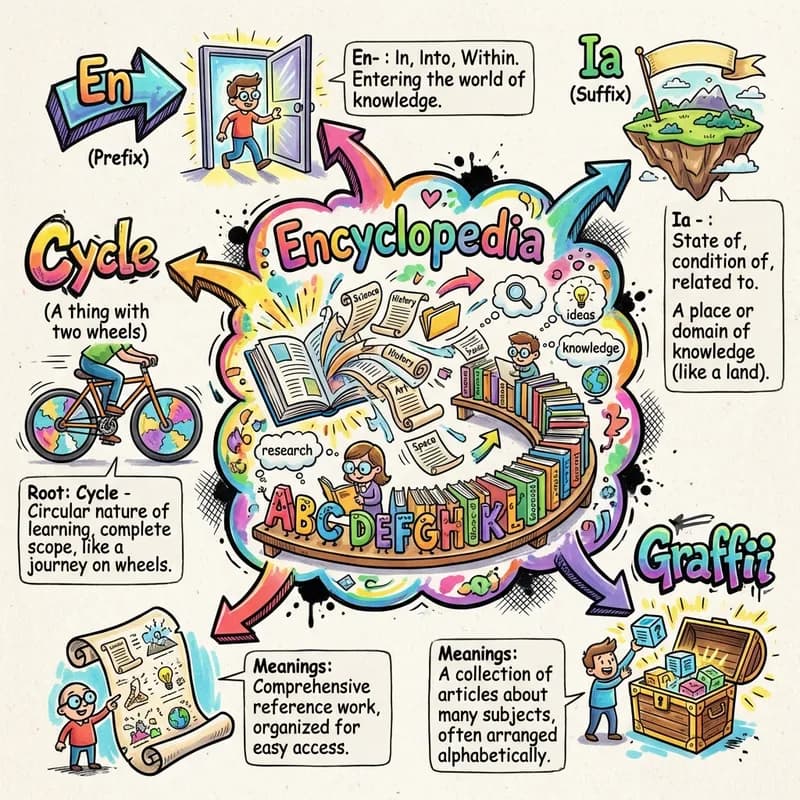 encyclopedia 的心智圖