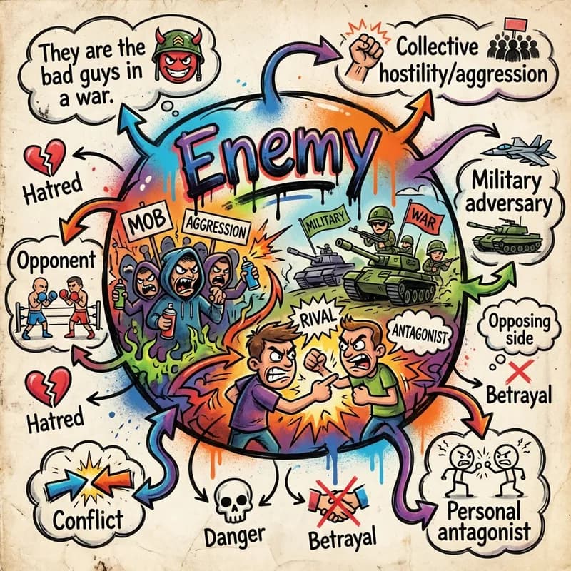 enemy 的心智圖