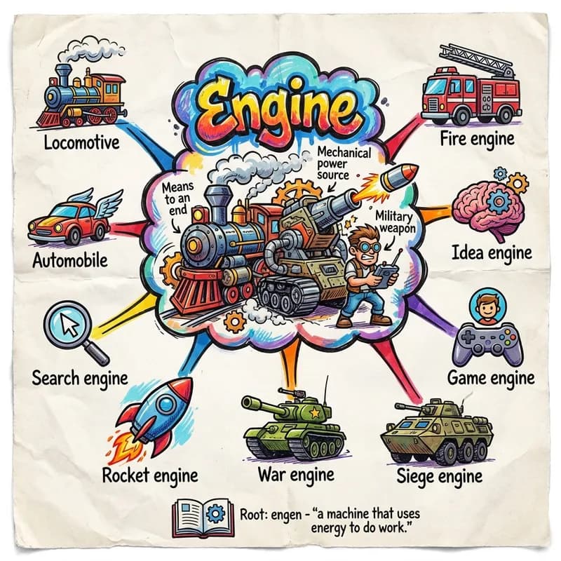 engine 的心智圖