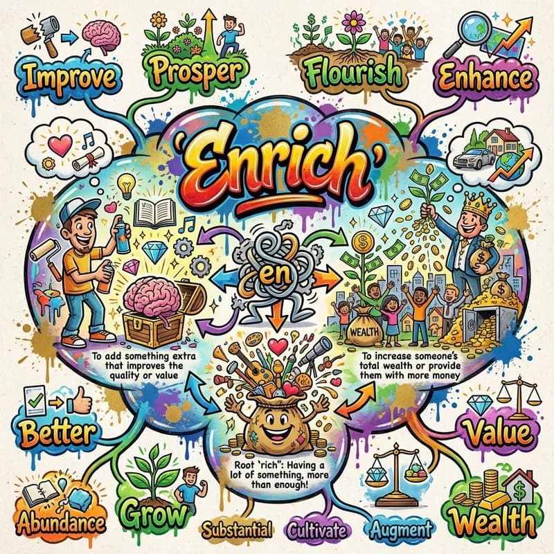 enrich 的心智圖
