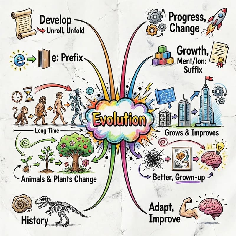 evolution 的心智圖