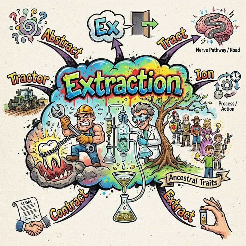extraction 的心智圖