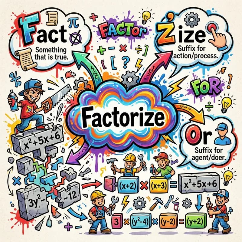 factorize 的心智圖