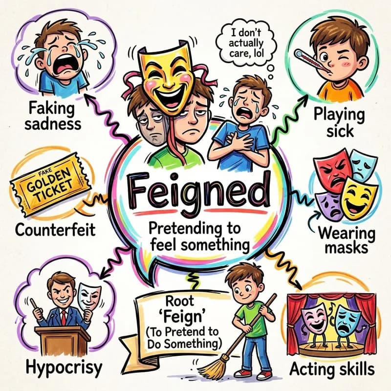 feigned 的心智圖