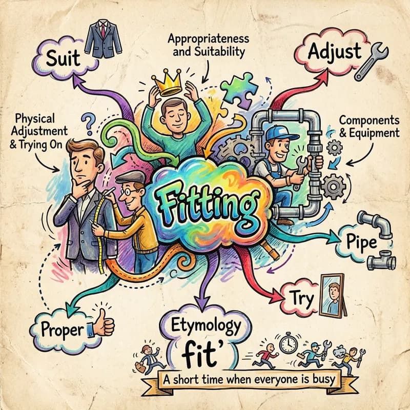 fitting 的心智圖