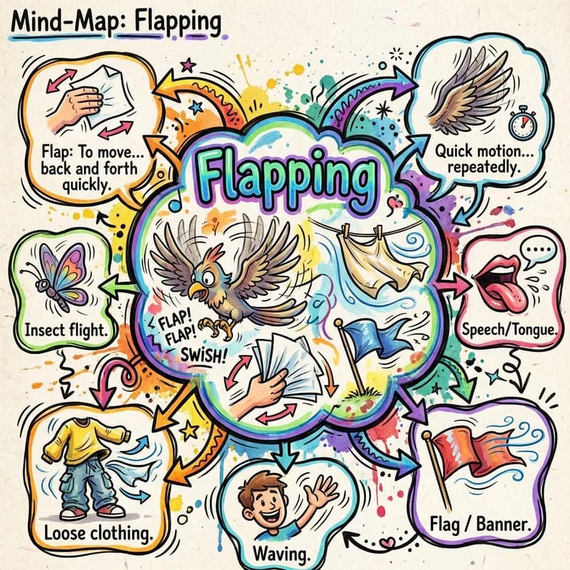 flapping 的心智圖