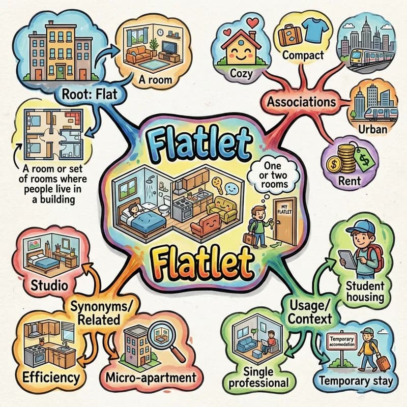 flatlet 的心智圖
