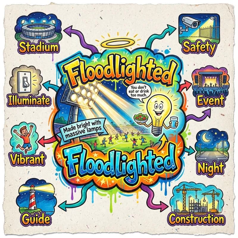 floodlighted 的心智圖