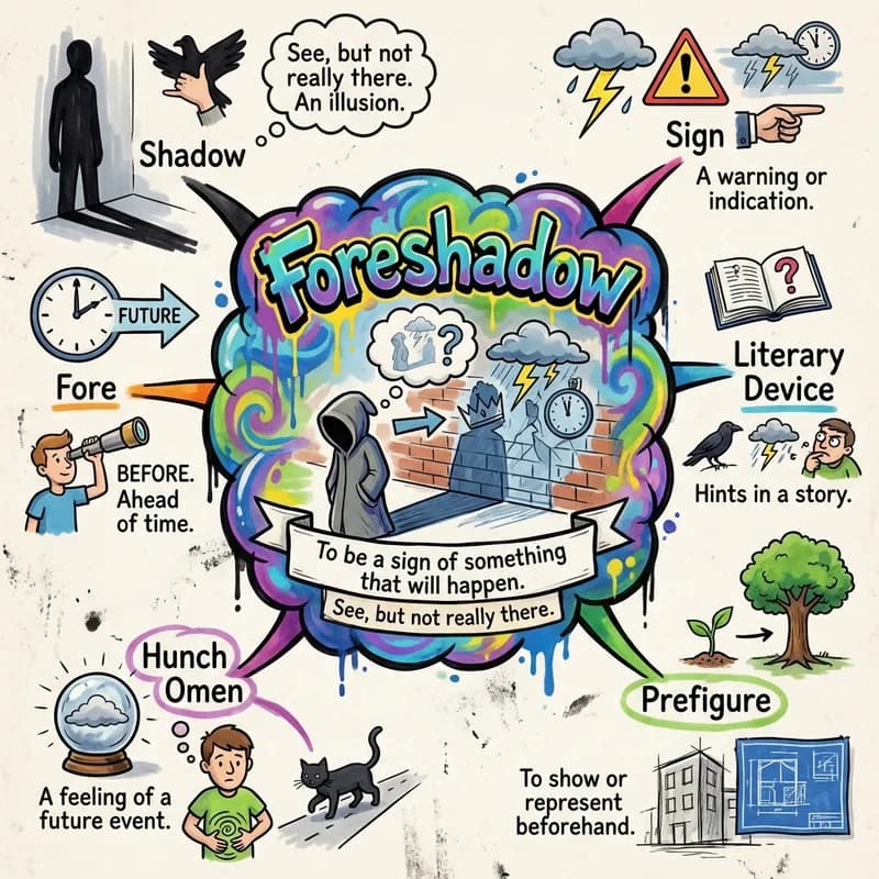 foreshadow 的心智圖