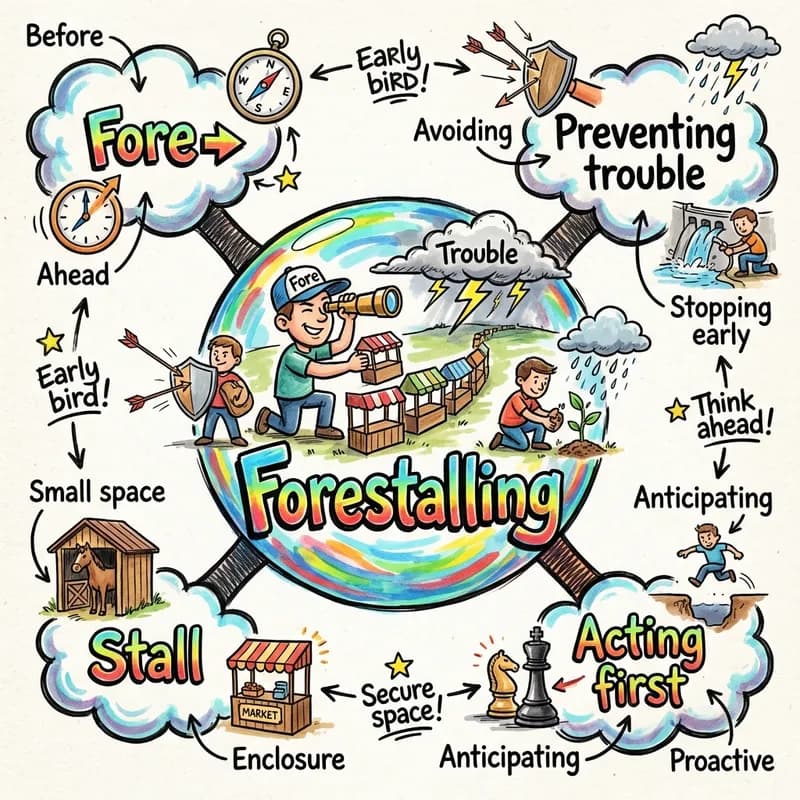 forestalling 的心智圖