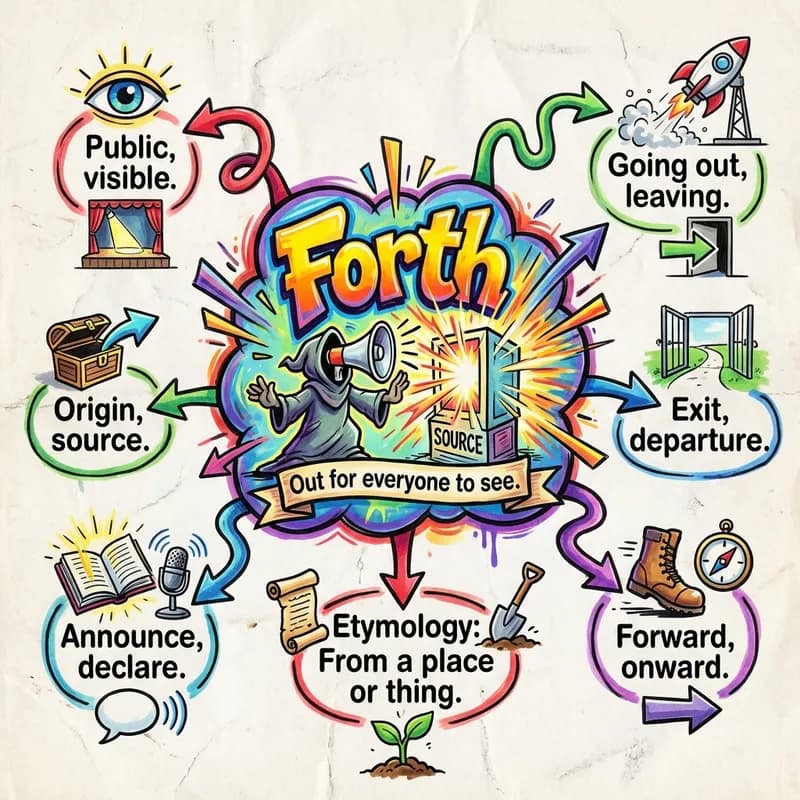 forth 的心智圖