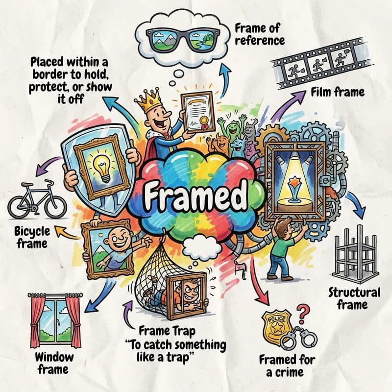 framed 的心智圖