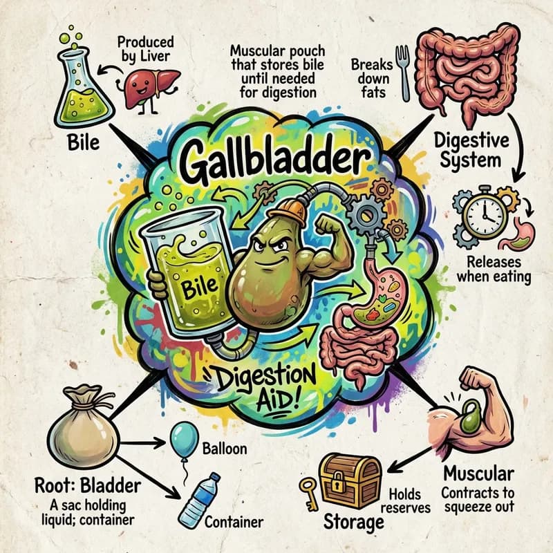 gallbladder 的心智圖