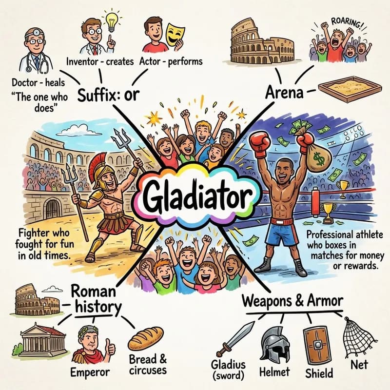 gladiator 的心智圖